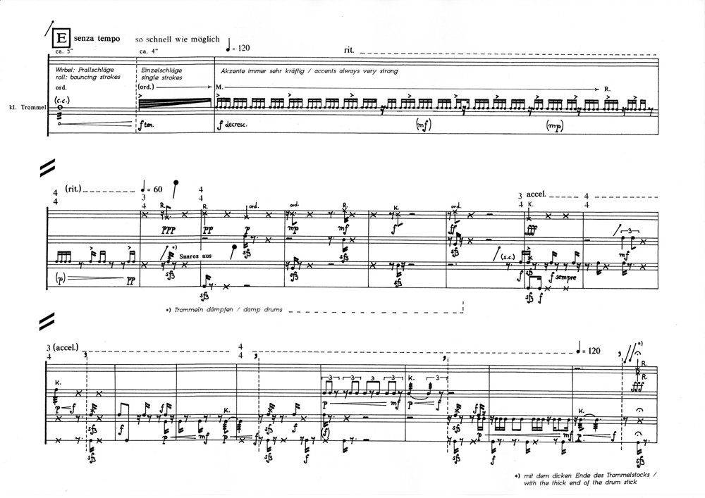 Abolition: page 6 of the score
