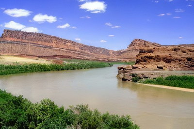 Farben des Colorado Rivers
