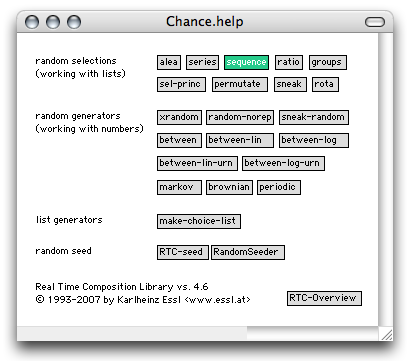 CHANCE