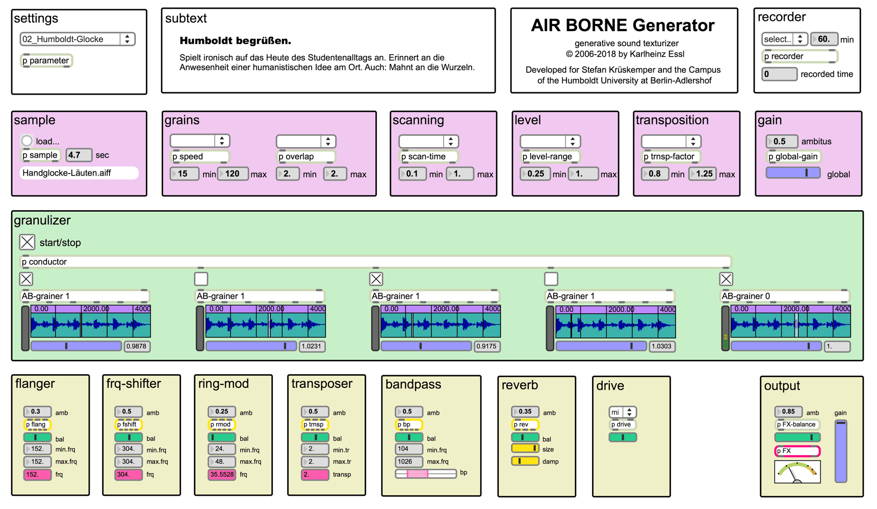 AIR BORNE Generator