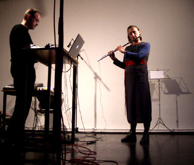 Karlheinz Essl & Cordula Bösze - Alte Schmiede, Wien (4.6.2006)