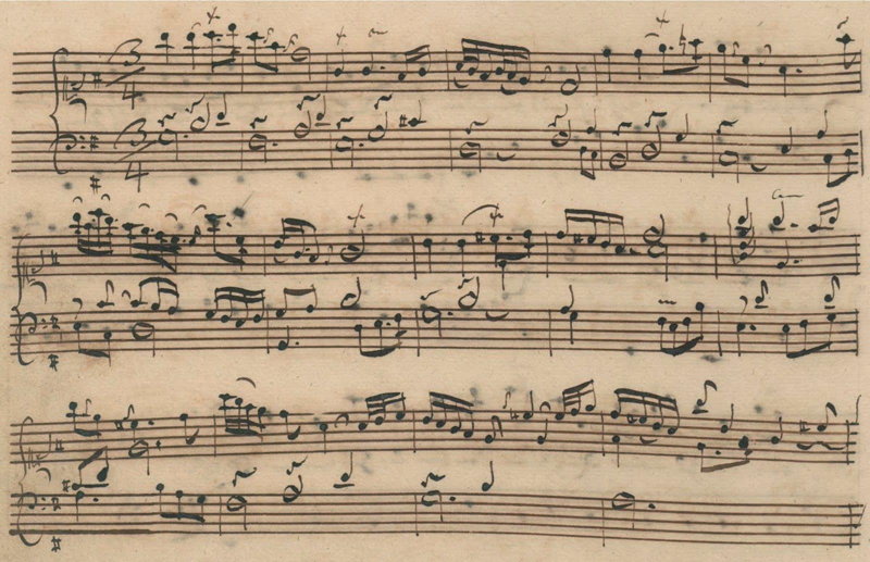 Goldberg Variations: ARIA (autograph)