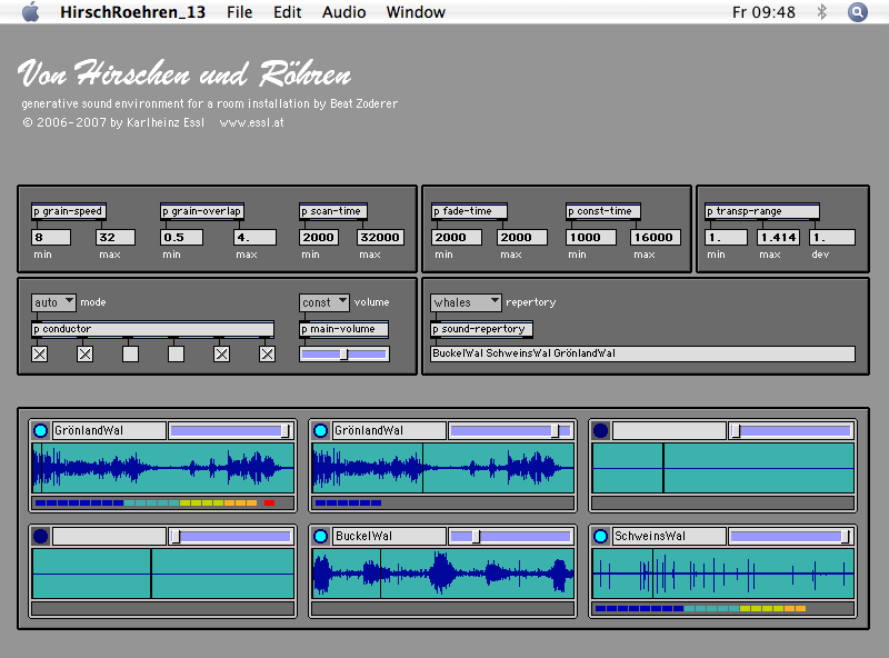 User interface