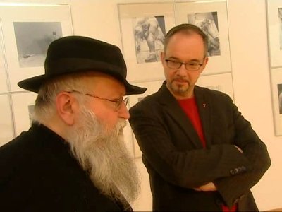 Karlheinz Essl und Hermann Nitsch